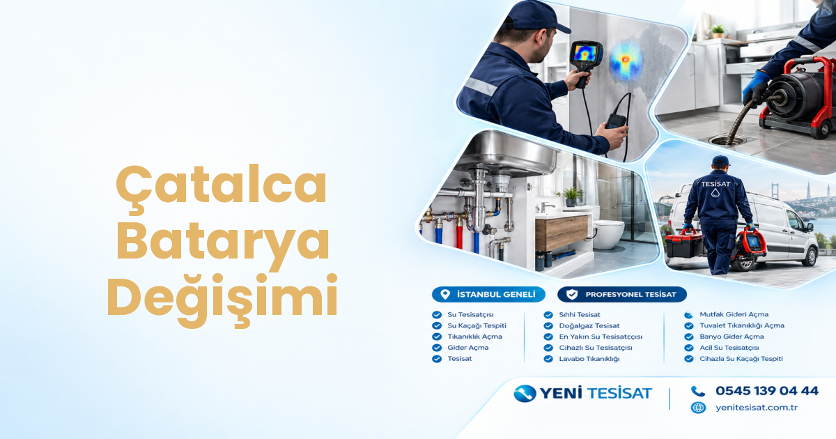 Çatalca Batarya Değişimi