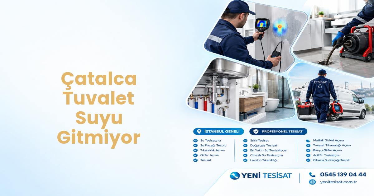 Çatalca Tuvalet Suyu Gitmiyor