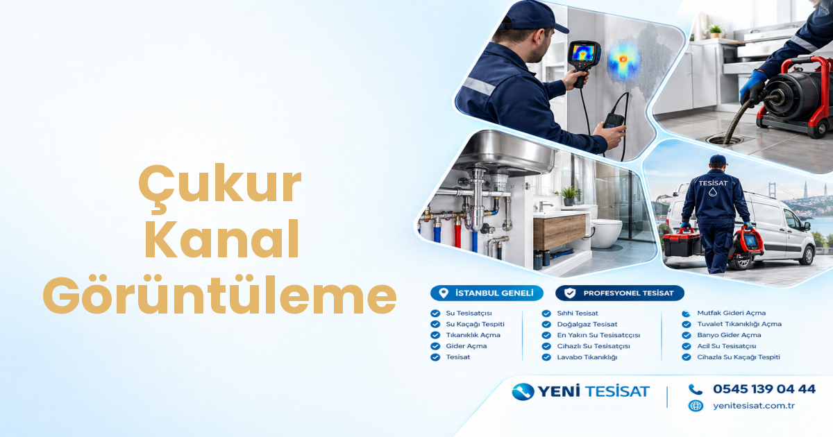 Çukur Kanal Görüntüleme