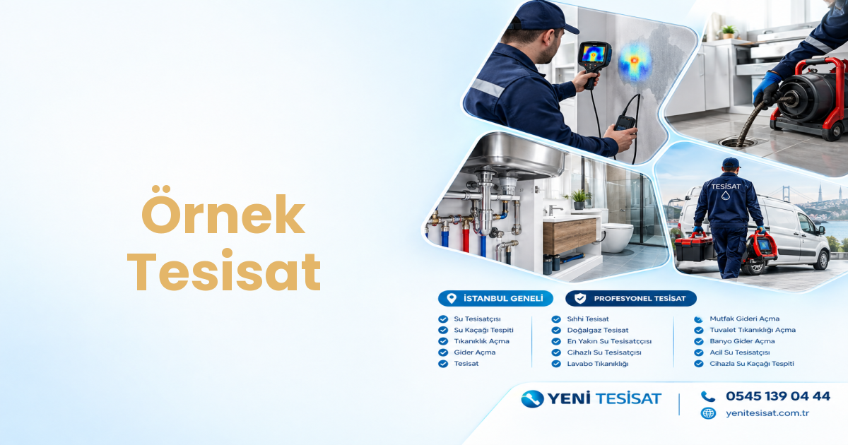 Örnek Tesisat
