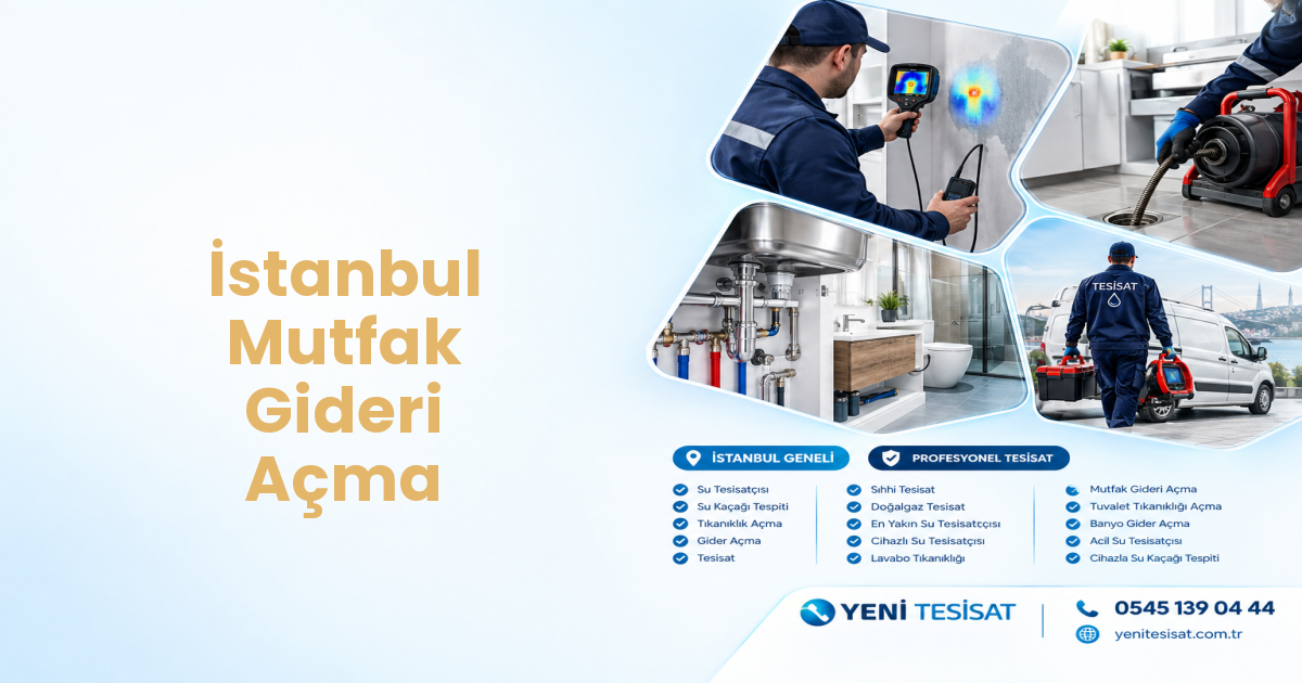 İstanbul Mutfak Gideri Açma