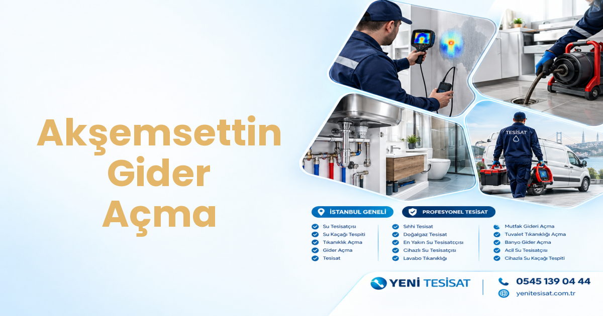 Akşemsettin Gider Açma