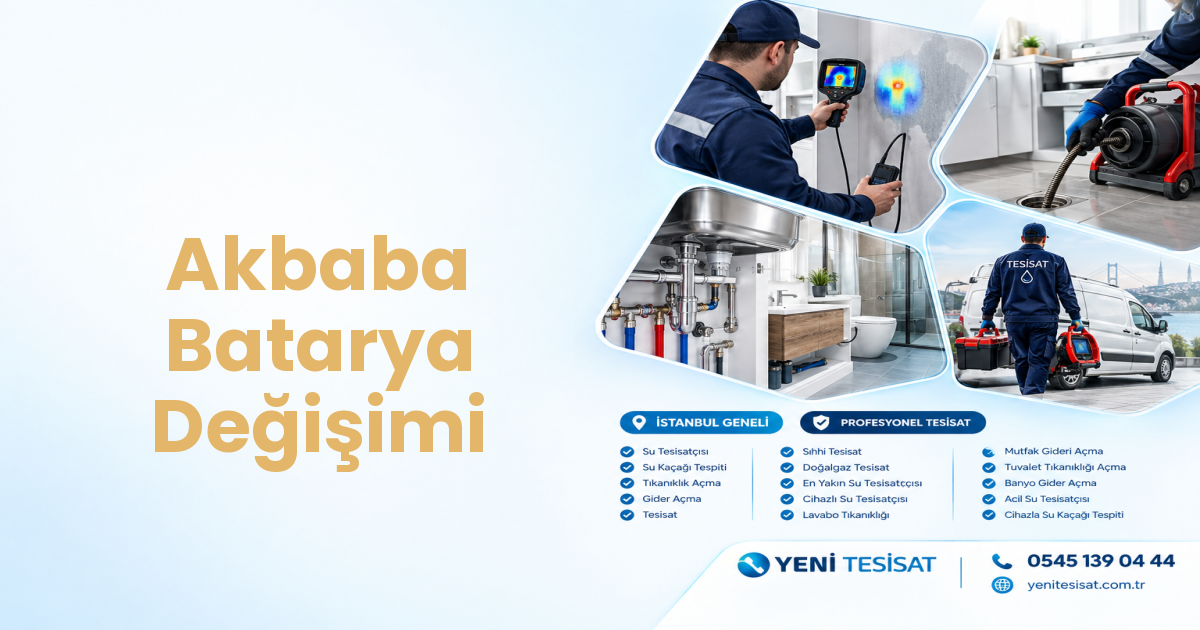 Akbaba Batarya Değişimi