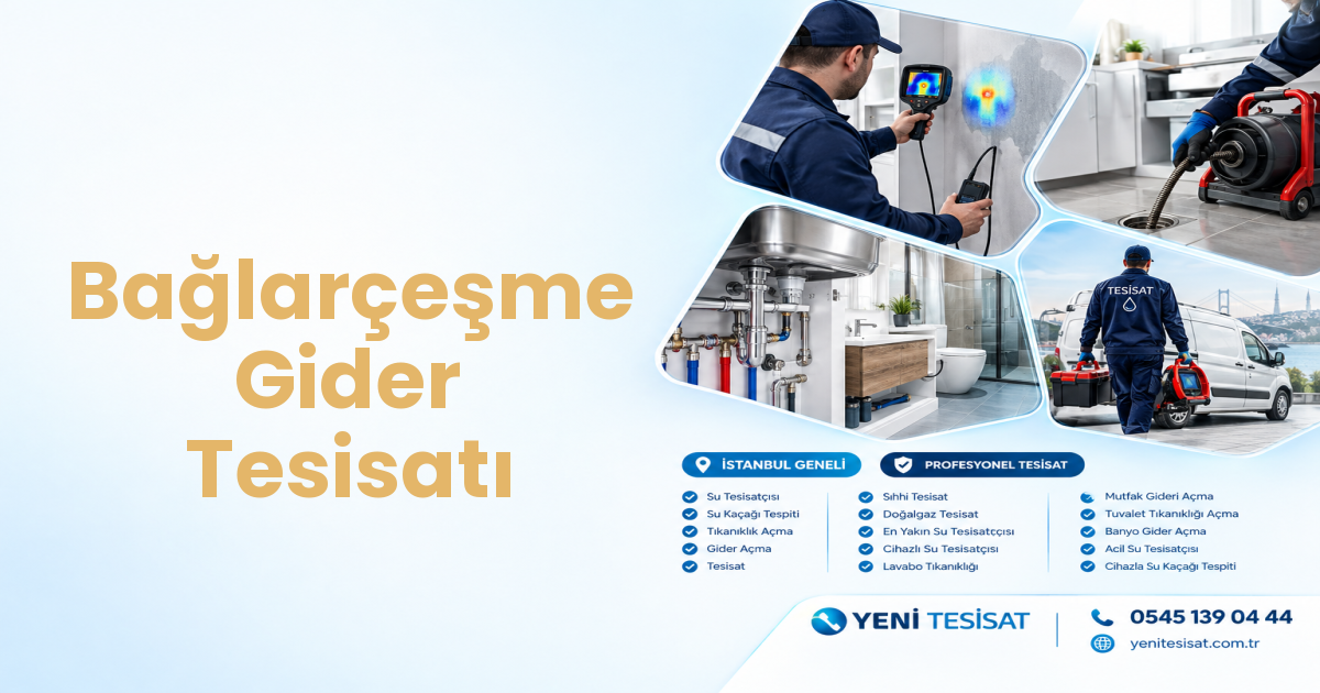 Bağlarçeşme Gider Tesisatı
