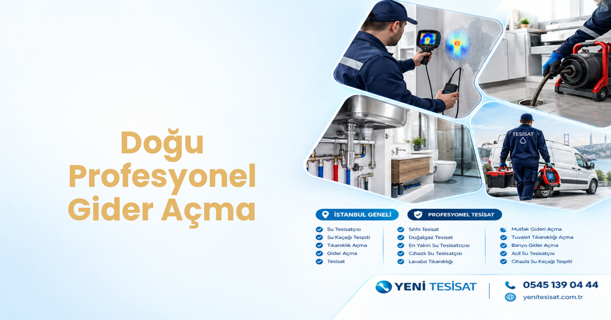 Doğu Profesyonel Gider Açma