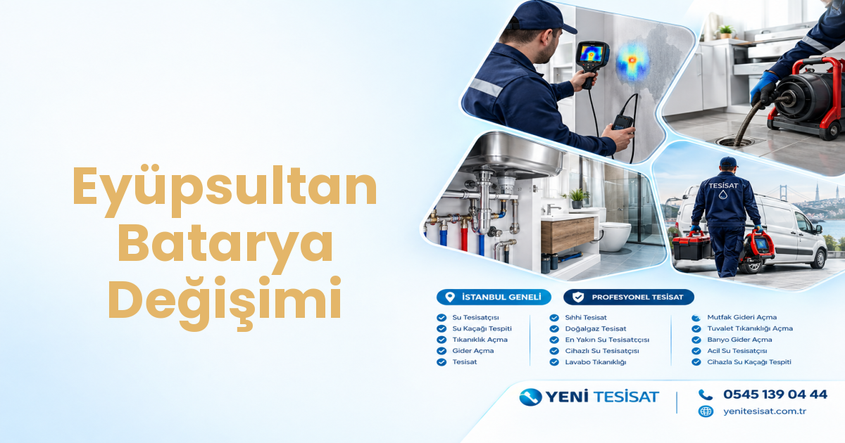 Eyüpsultan Batarya Değişimi