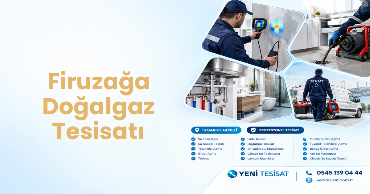 Firuzağa Doğalgaz Tesisatı