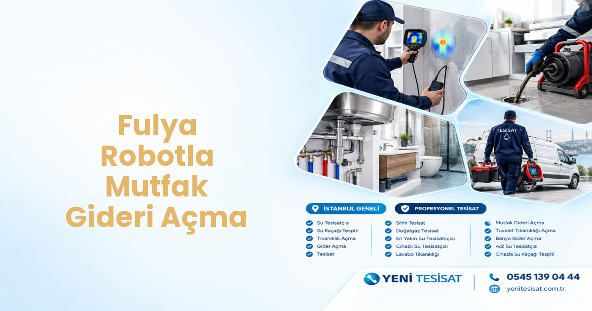 Fulya Robotla Mutfak Gideri Açma