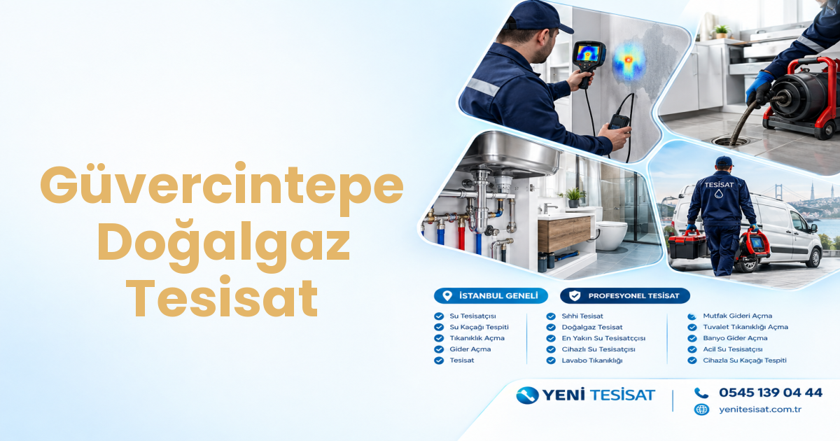 Güvercintepe Doğalgaz Tesisat