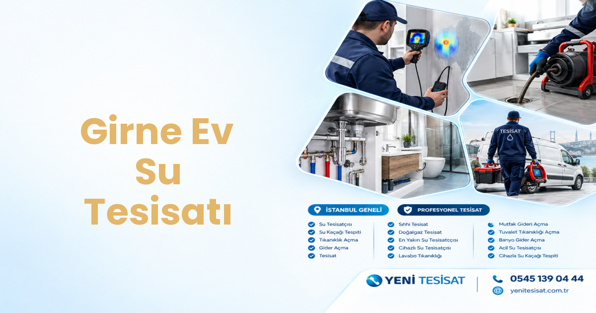 Girne Ev Su Tesisatı
