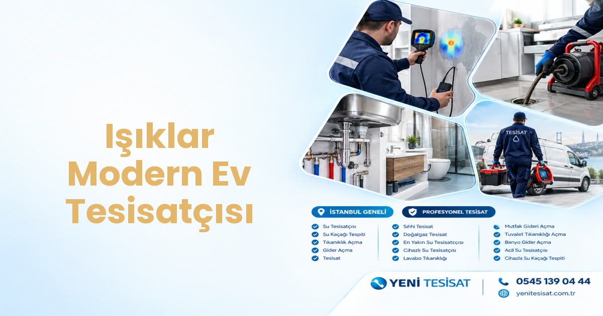 Işıklar Modern Ev Tesisatçısı