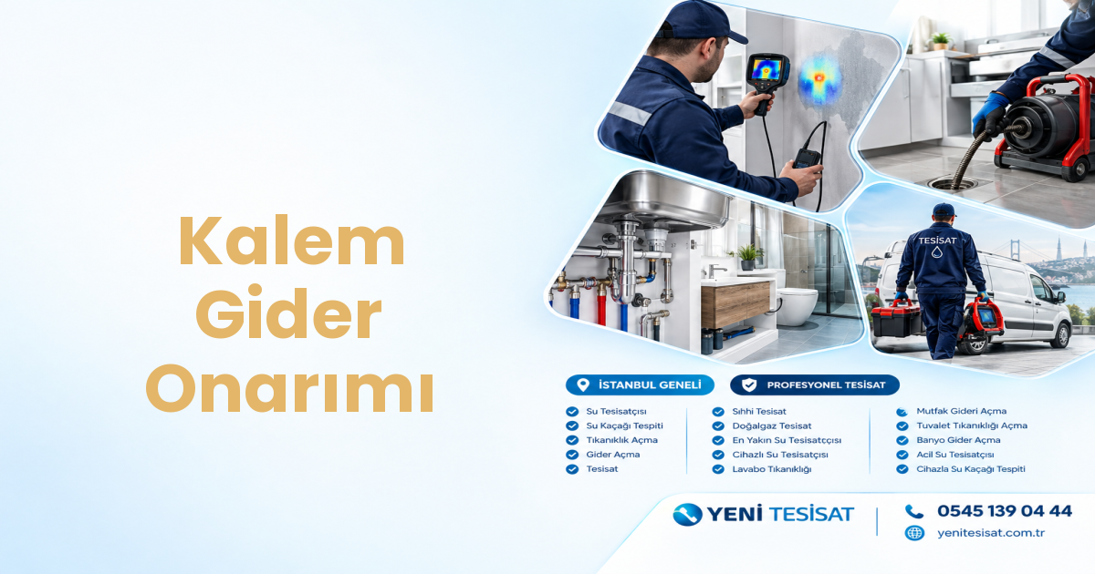 Kalem Gider Onarımı