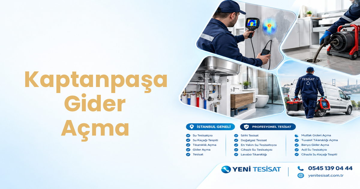 Kaptanpaşa Gider Açma