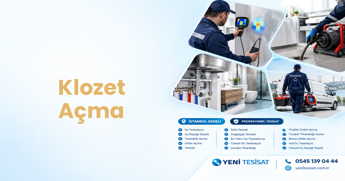 Klozet Açma