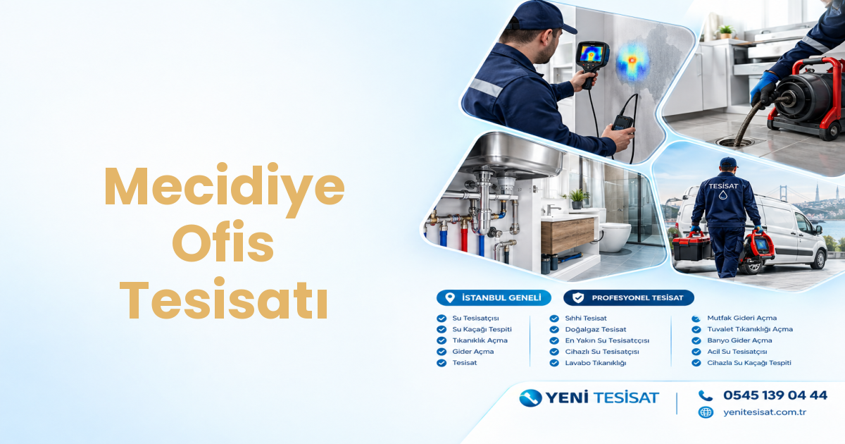 Mecidiye Ofis Tesisatı