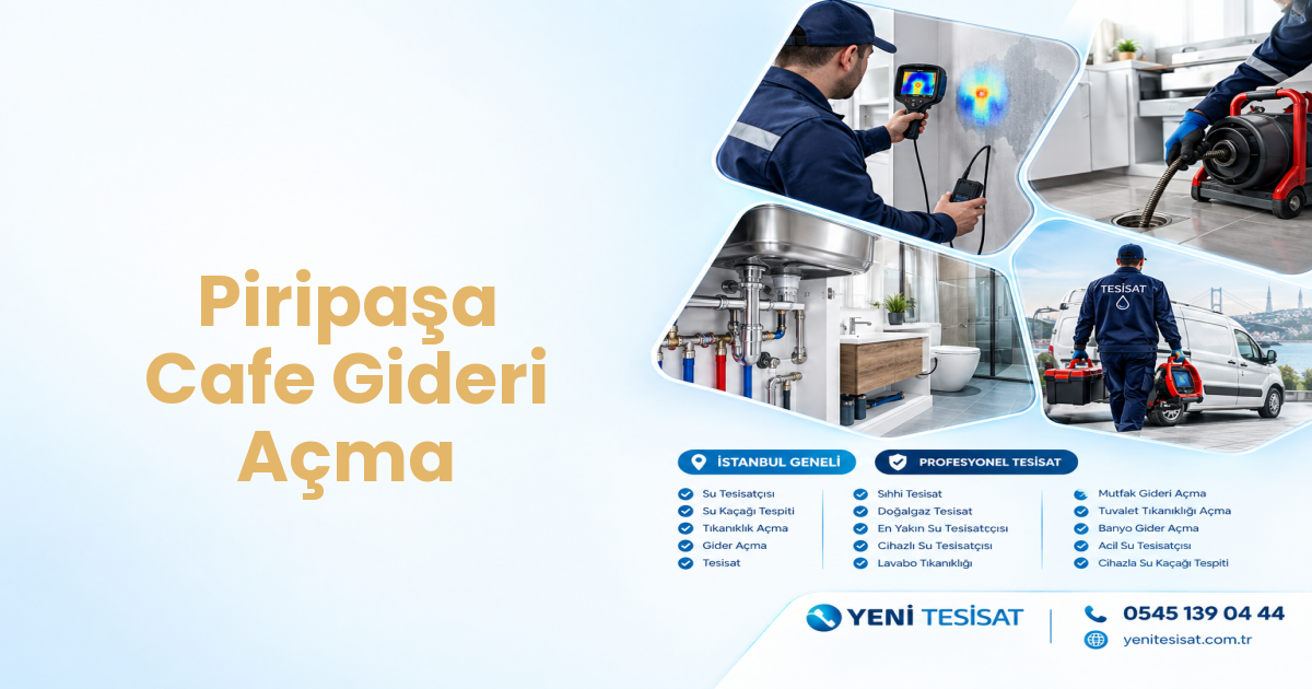 Piripaşa Cafe Gideri Açma