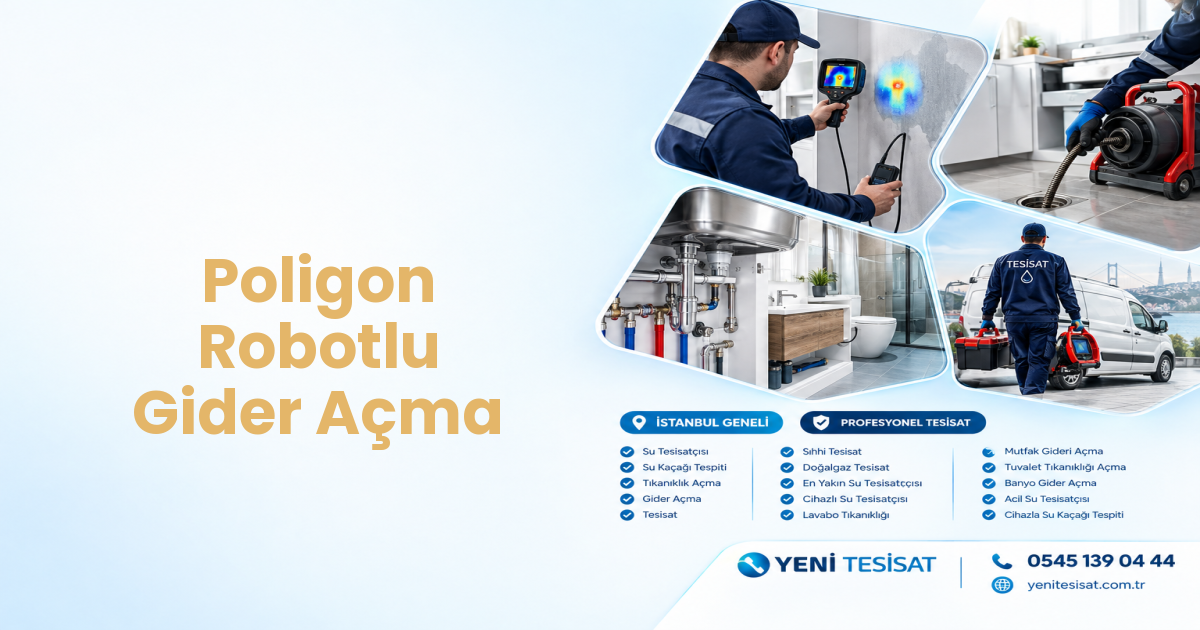 Poligon Robotlu Gider Açma