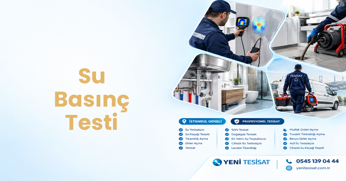 Su Basınç Testi
