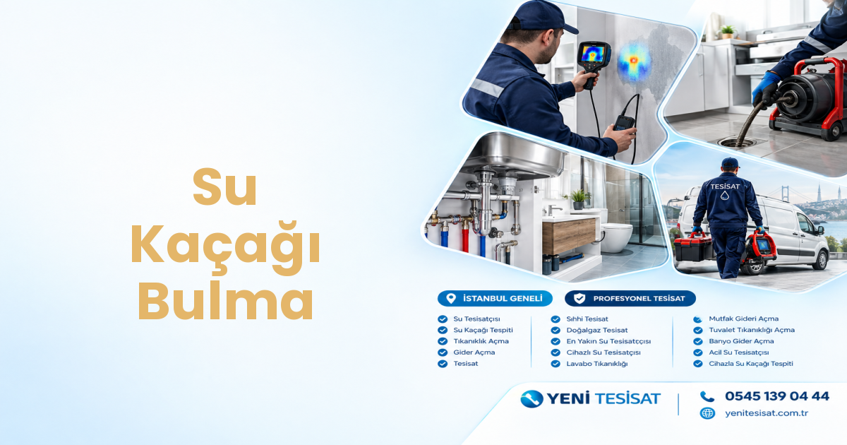 Su Kaçağı Bulma