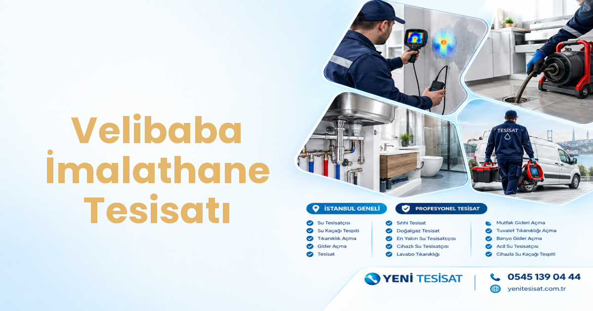 Velibaba İmalathane Tesisatı