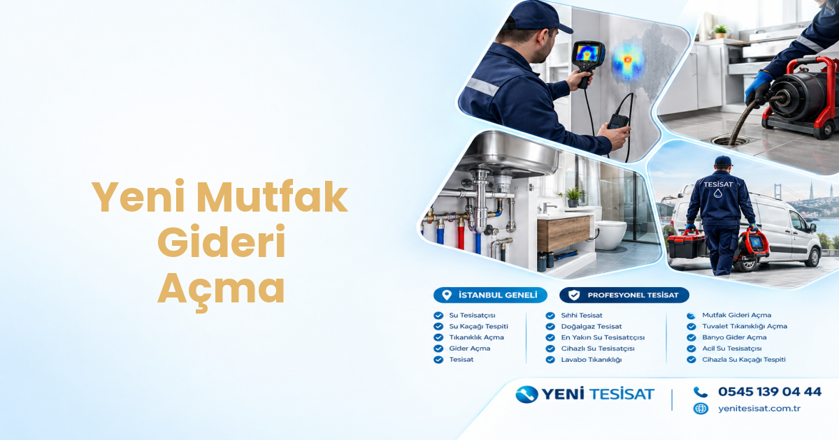 Yeni Mutfak Gideri Açma